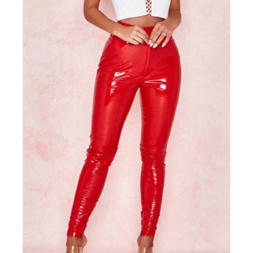 NWT Red❤️ House Of CB Haridan Trousers